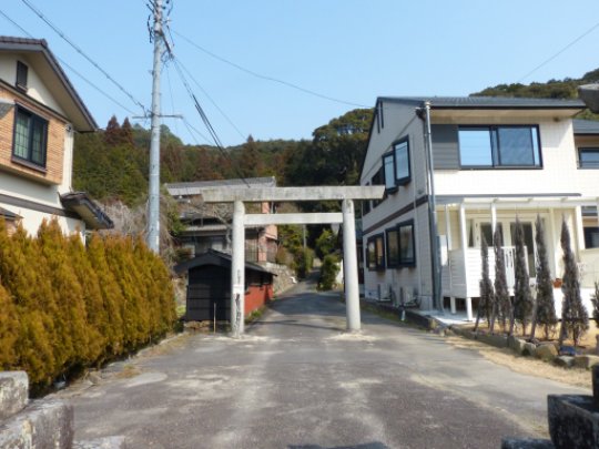 神明宮 鳥居